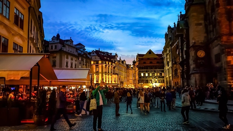 Ceny ulicznego jedzenia w Czechach