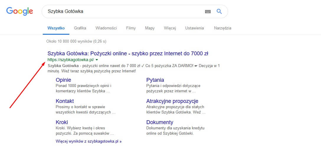 szybka gotowka google
