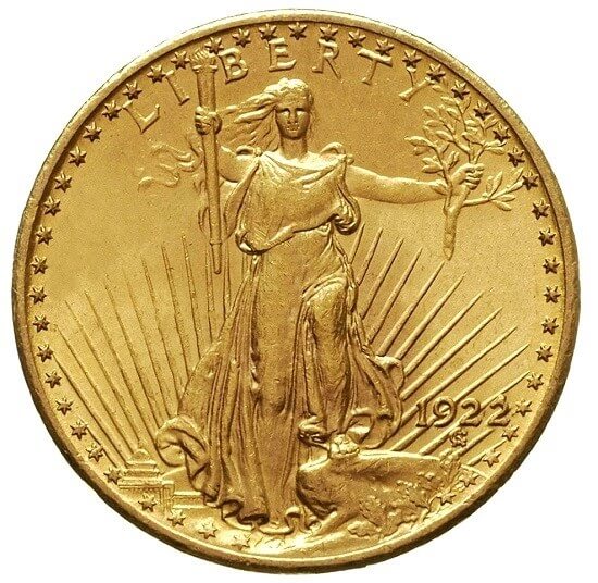Złoty dolar z 1922 roku
